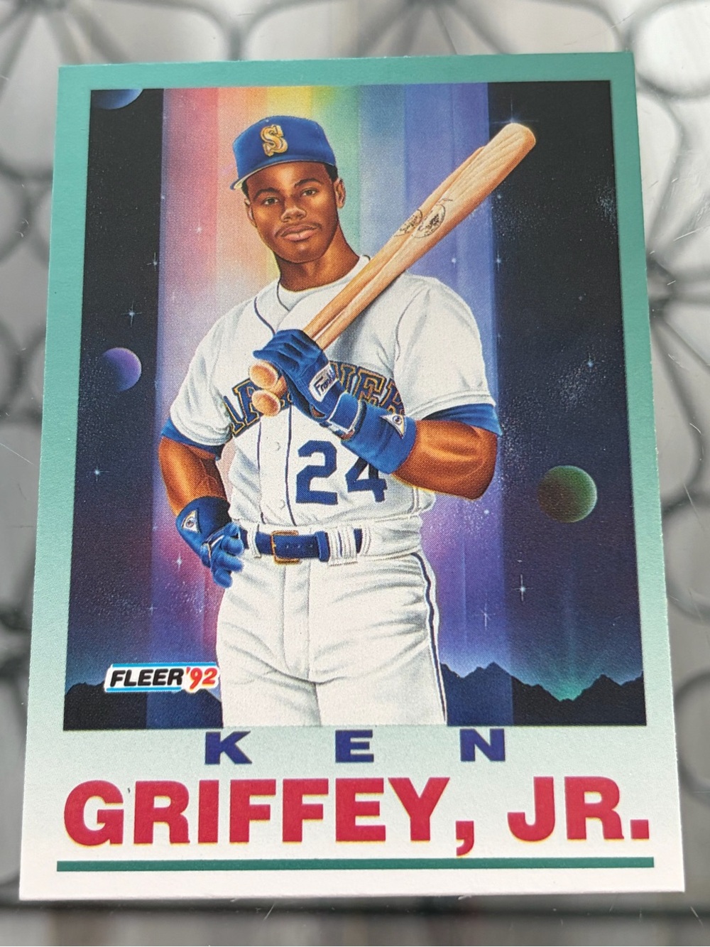 Ken Griffey Jr 1992 Fleer Seattle Mariners Baseball Card